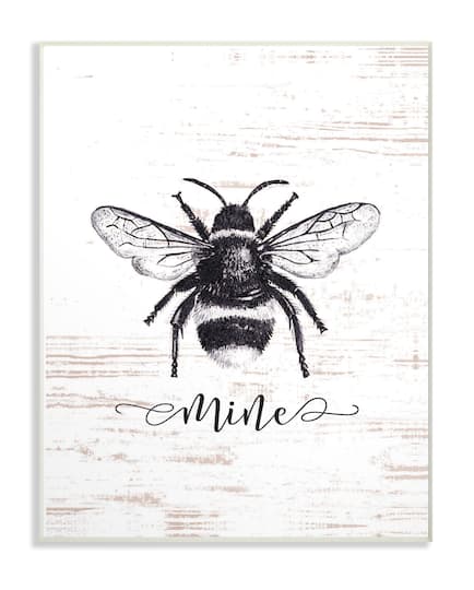 Stupell Industries Bee Mine Wall Plaque
